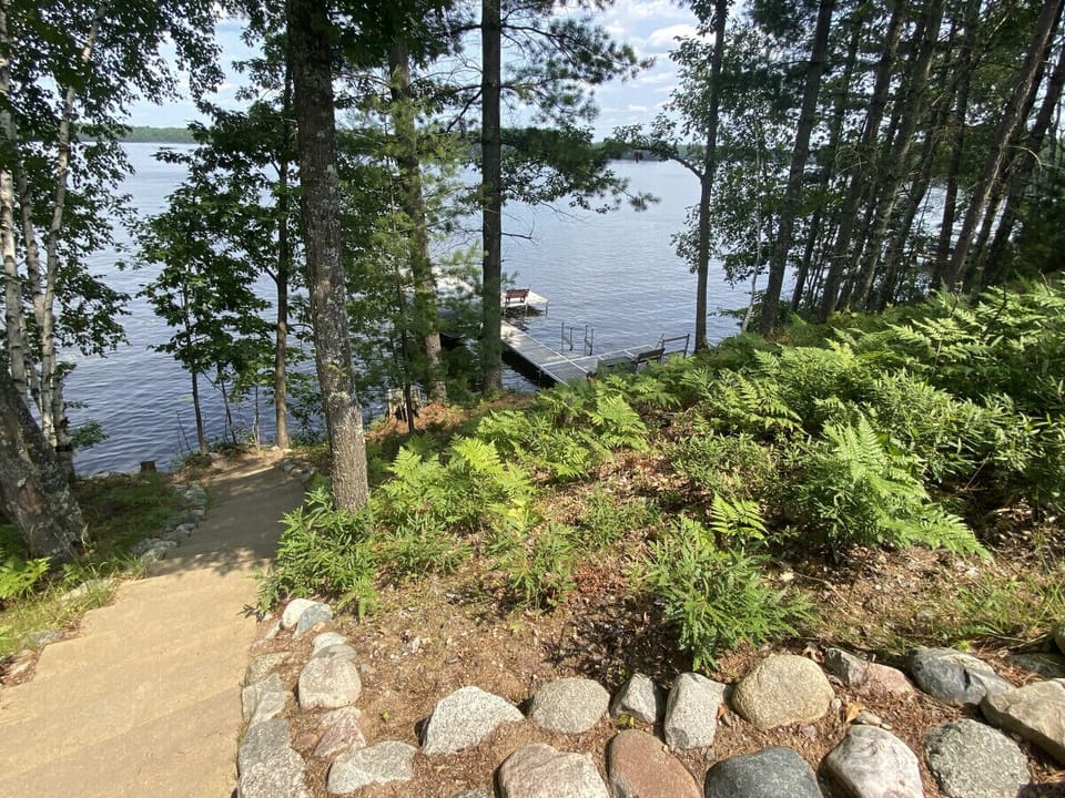 Lake side path/stairs