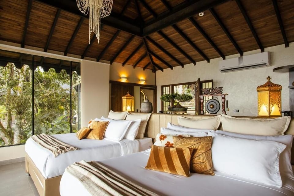 Family Suite, Multiple Beds | Egyptian cotton sheets, premium bedding, down comforters