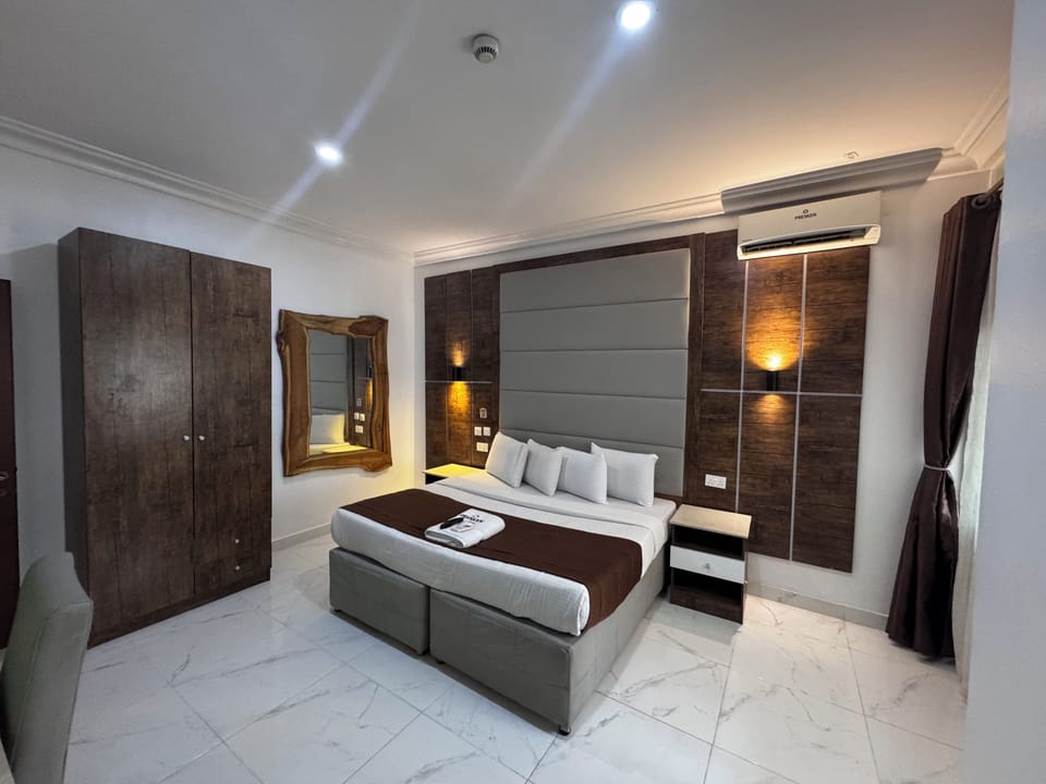 Premium bedding, memory foam beds, free WiFi, bed sheets
