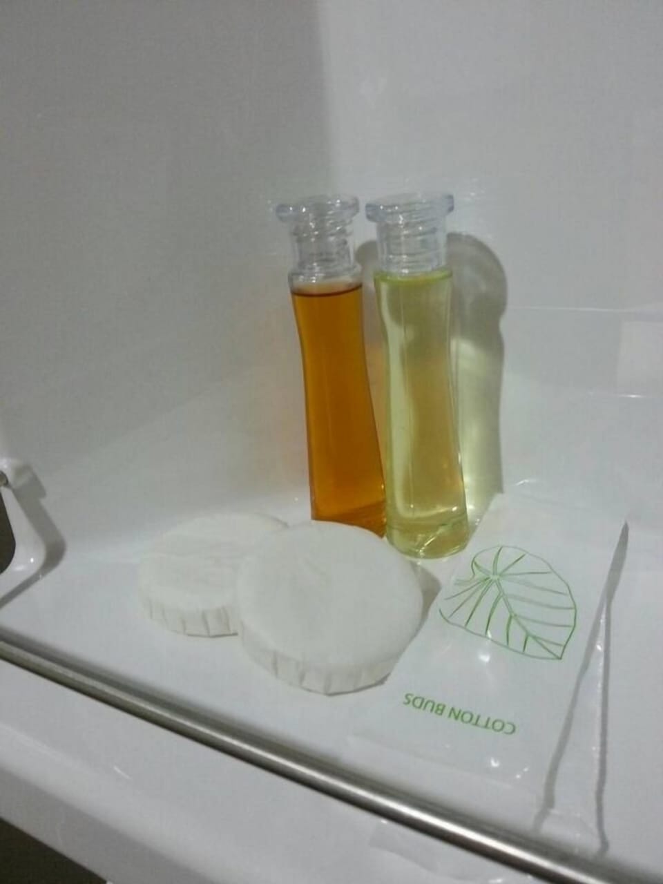 Shower, free toiletries, hair dryer, bathrobes