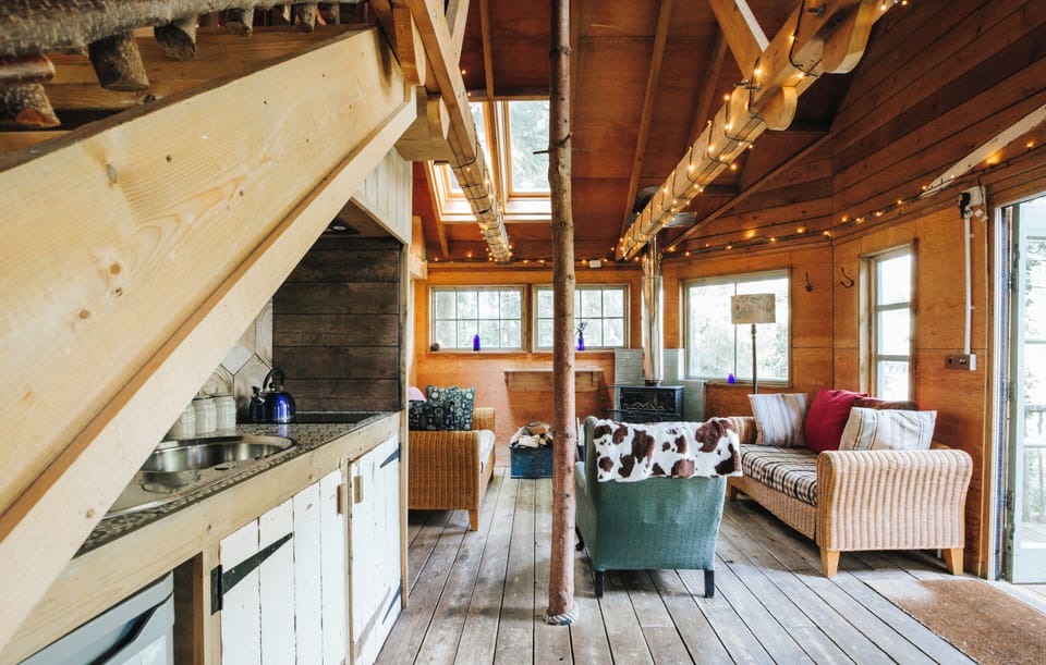 Exclusive Tree House | Living area