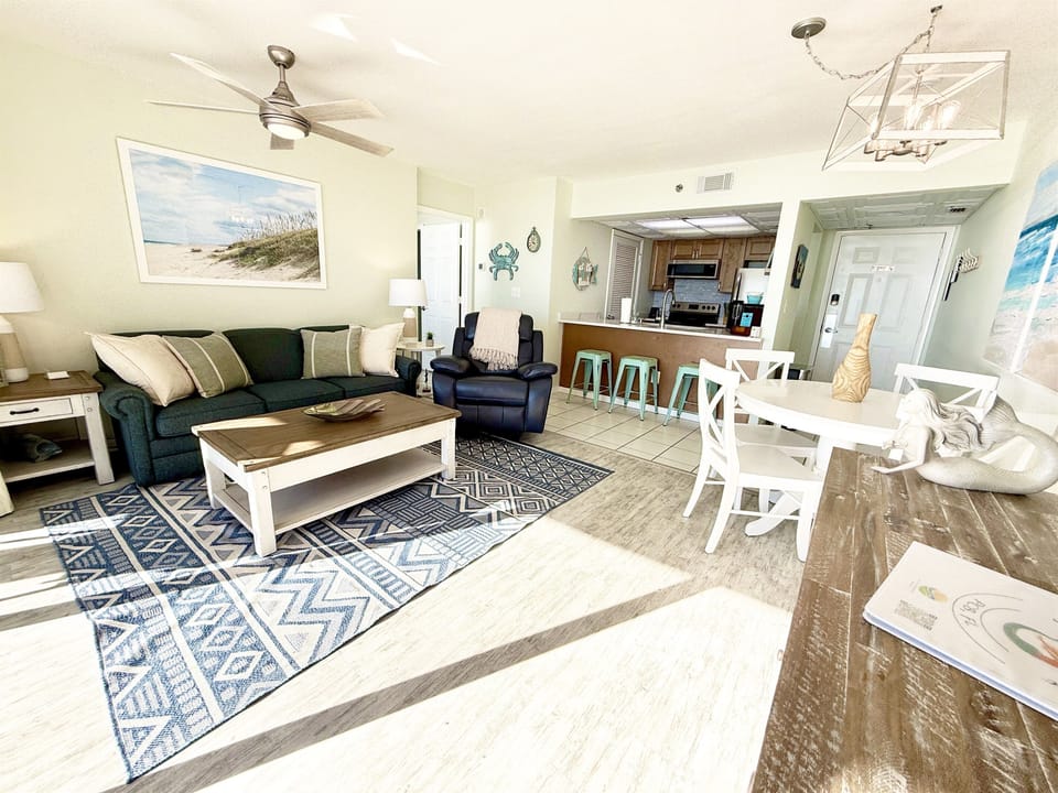Updated and comfortable furniture