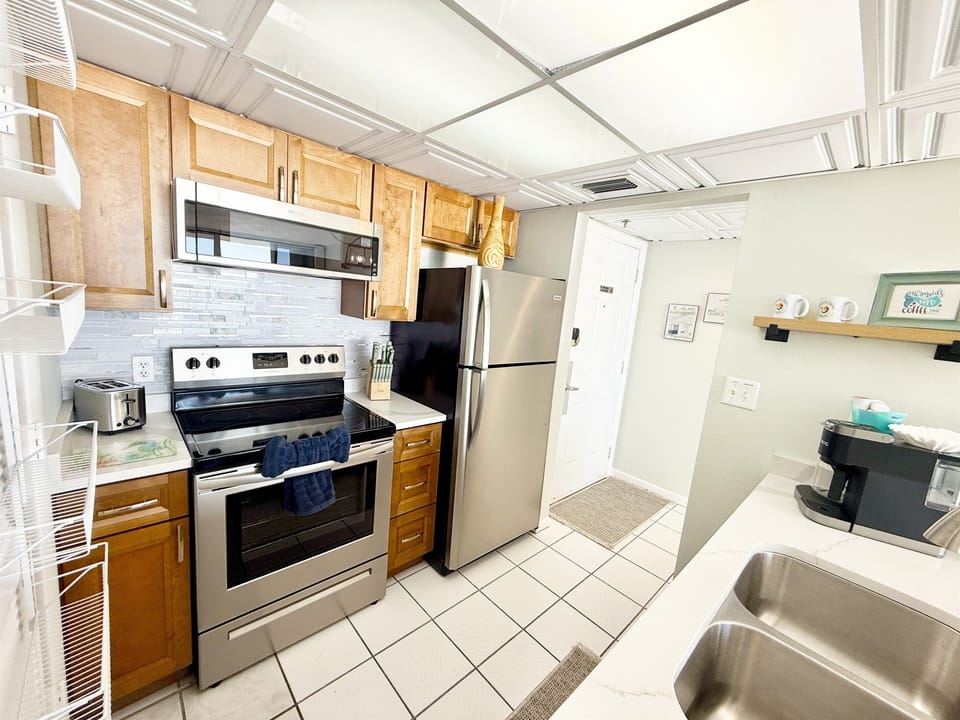 Stainless steel appliances