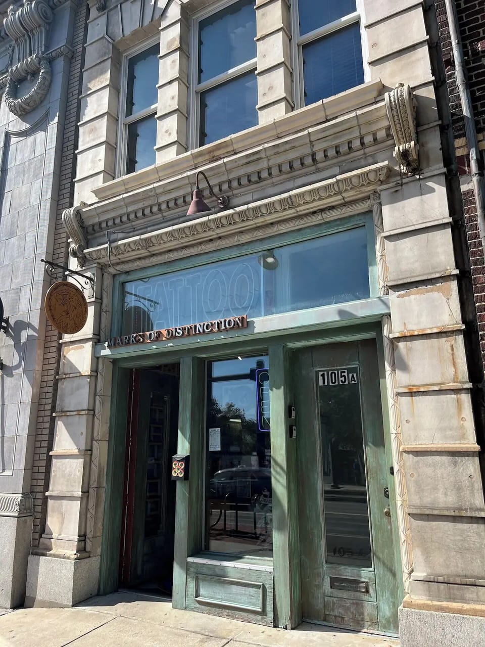 Exterior detail