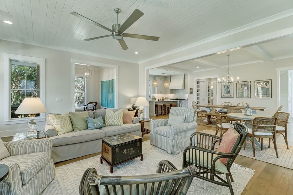 Sit and Gather with Friends and Family in the Living Room