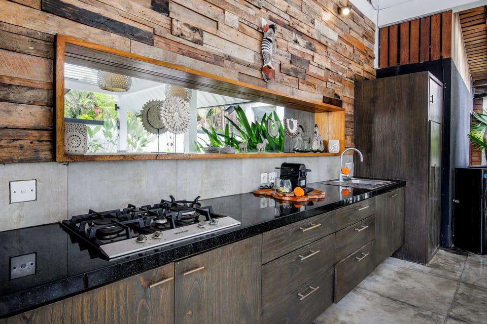 Villa, Pool View | Private kitchen
