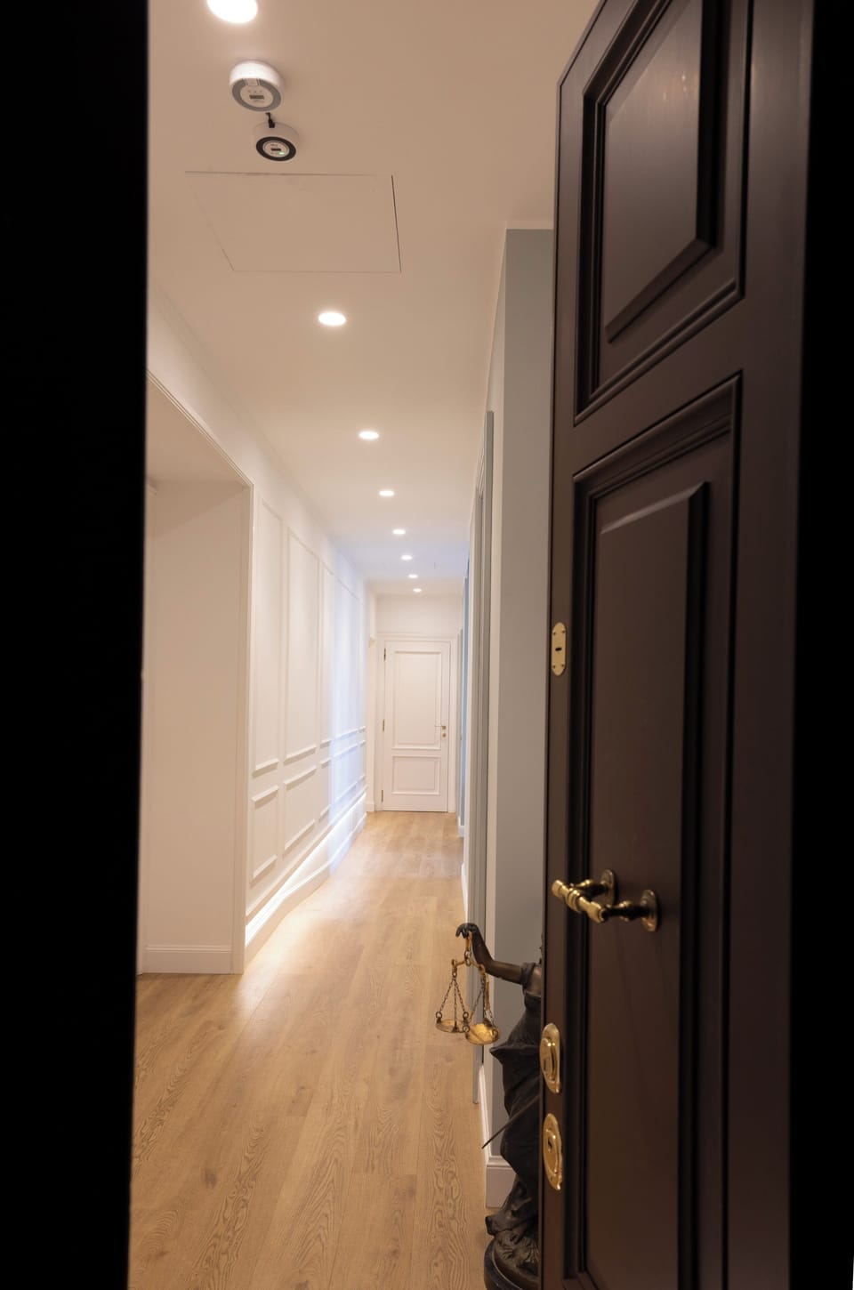 Interior entrance