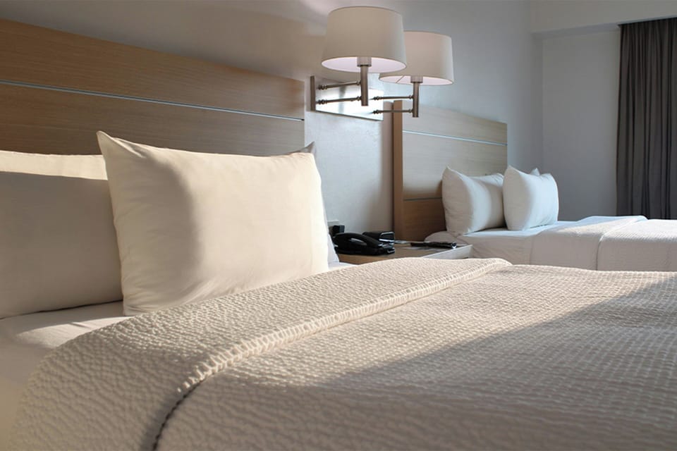 Premium bedding, in-room safe, desk, laptop workspace