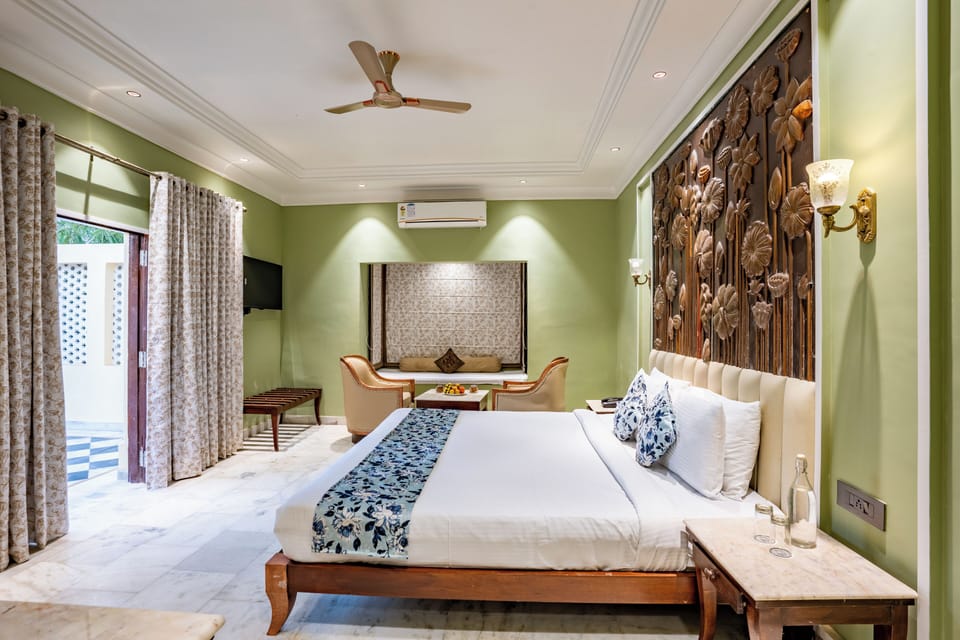 Premium Room With Terrace | Soundproofing, WiFi (free)