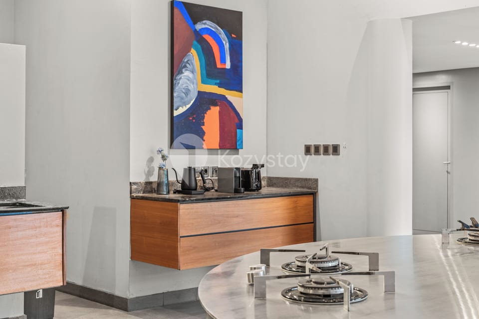 Villa, 4 Bedrooms, Private Pool | Private kitchen | Highchair