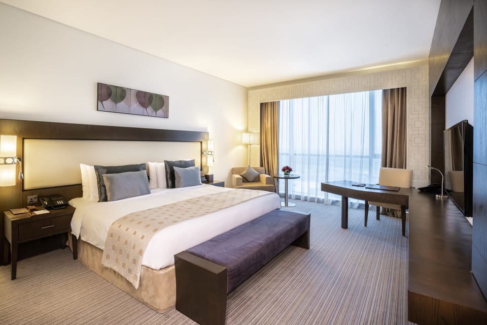 Minibar, in-room safe, desk, blackout drapes