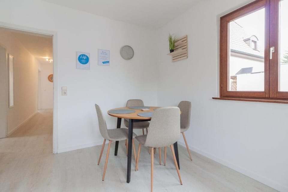 Our dining area