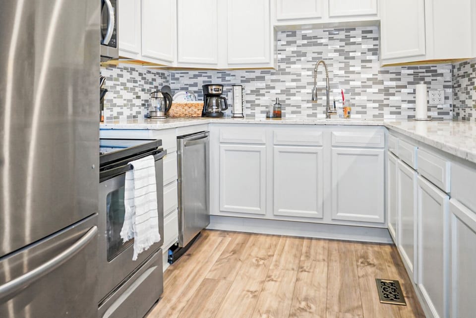Our fully equipped kitchen with modern appliances and ample counter space.