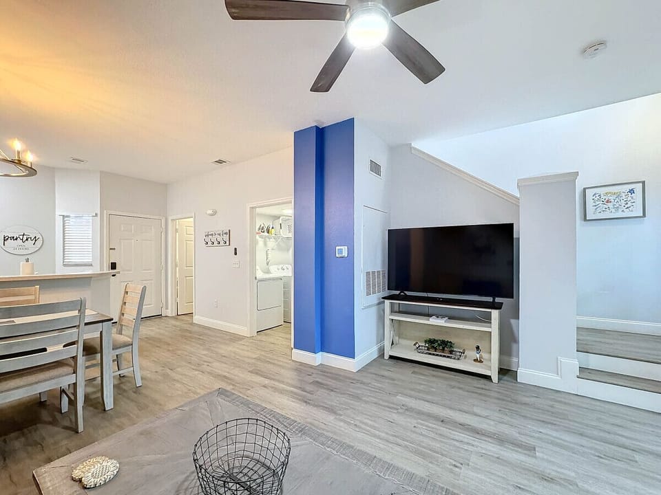 Relax in our spacious living area after a long day