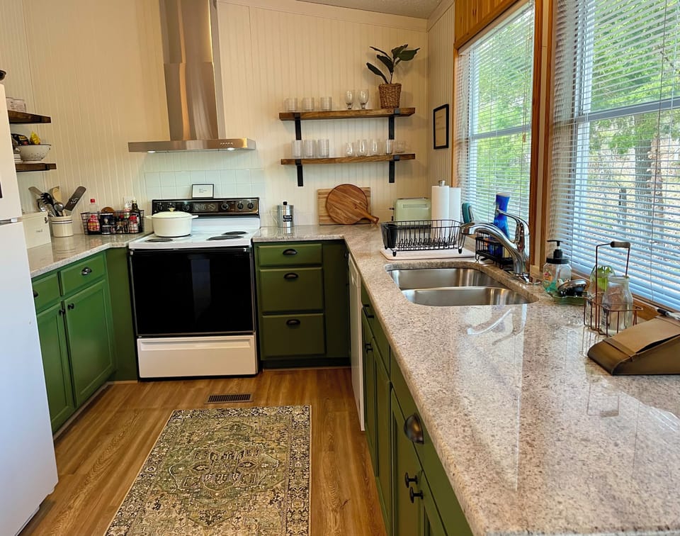 Fully renovated kitchen with all new appliances.