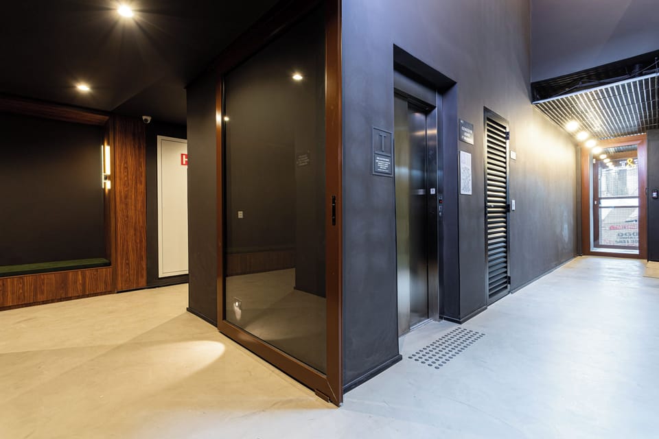 Interior entrance