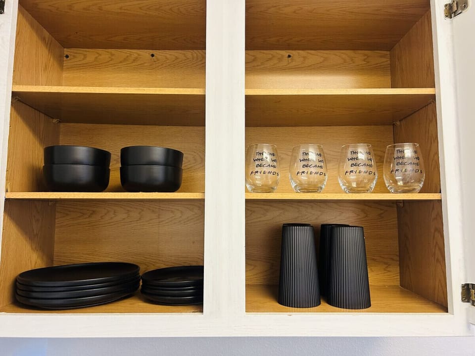 fully stocked kitchen