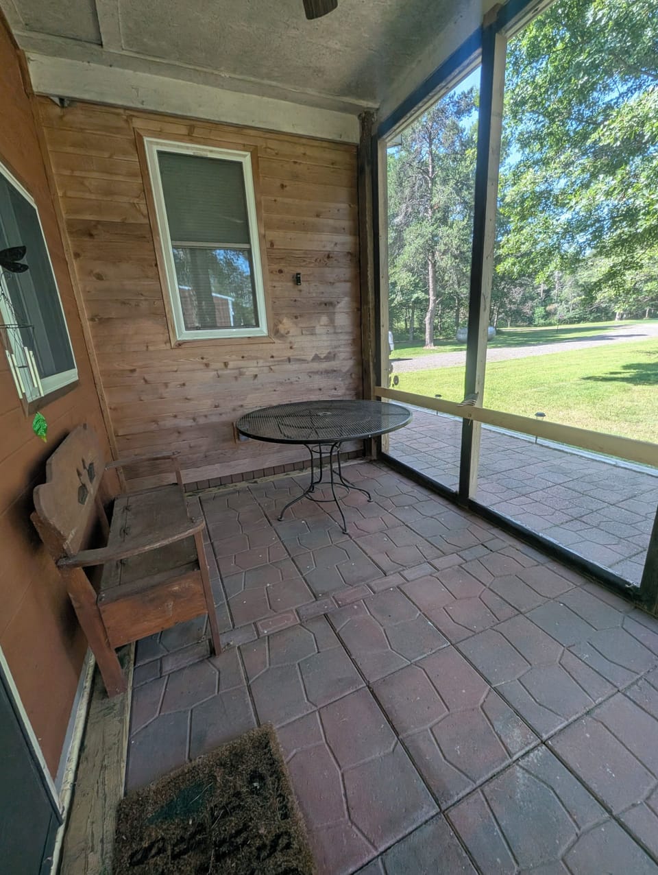 Screened porch