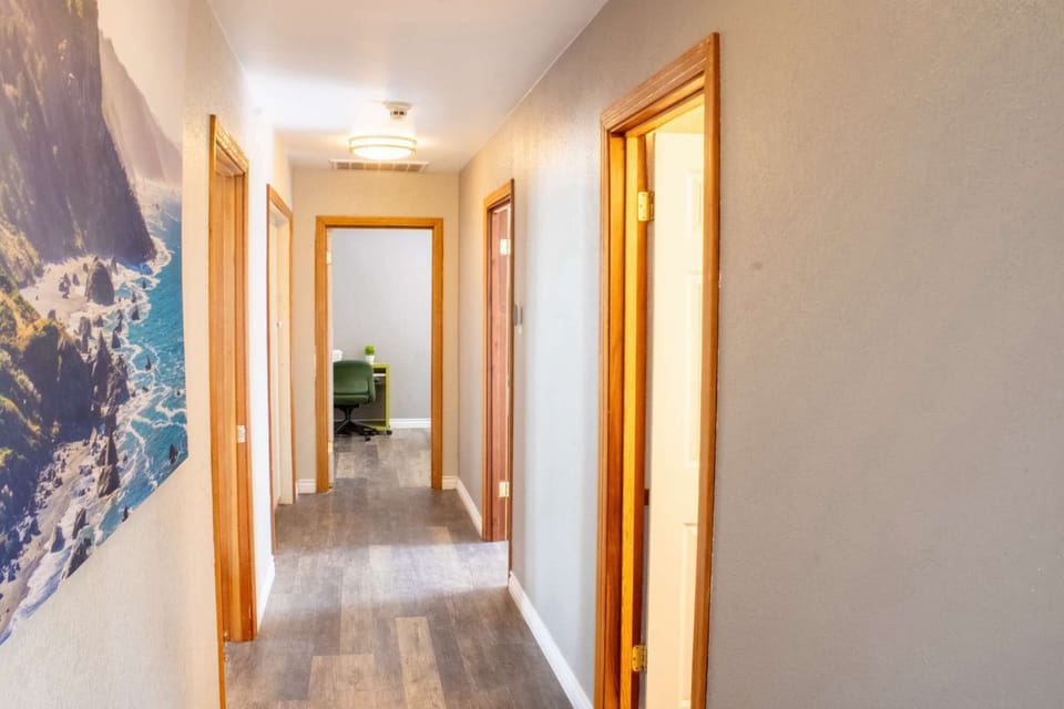 Original restored Redwood hardwood from the 1950's