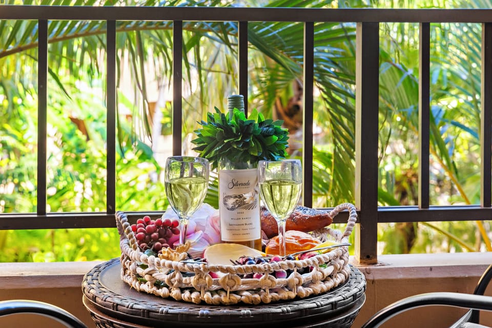 Enjoy a meal on your lanai
