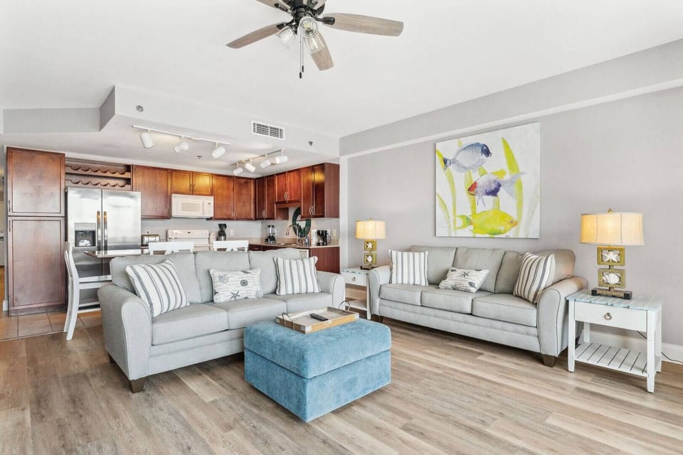 Sleeper sofa in the living room
