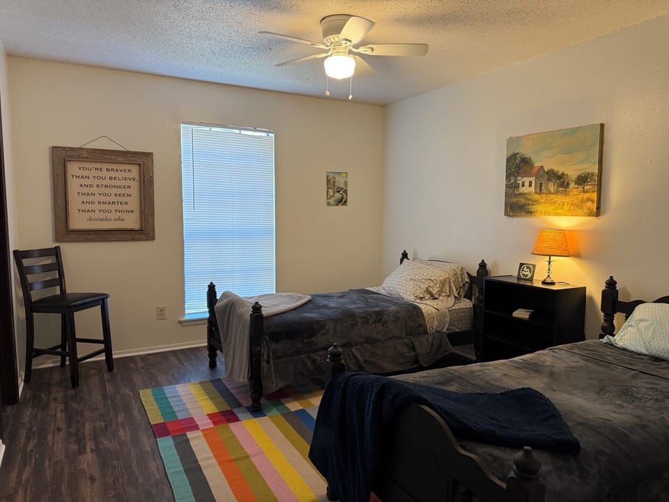 Double and twin beds