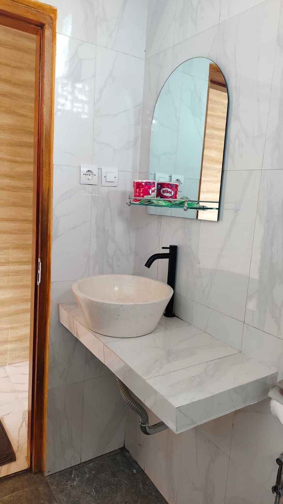 Standard Double Room, 1 Double Bed, Garden View | Bathroom