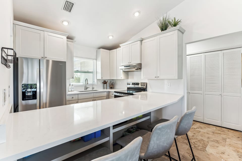 Kitchen area.
