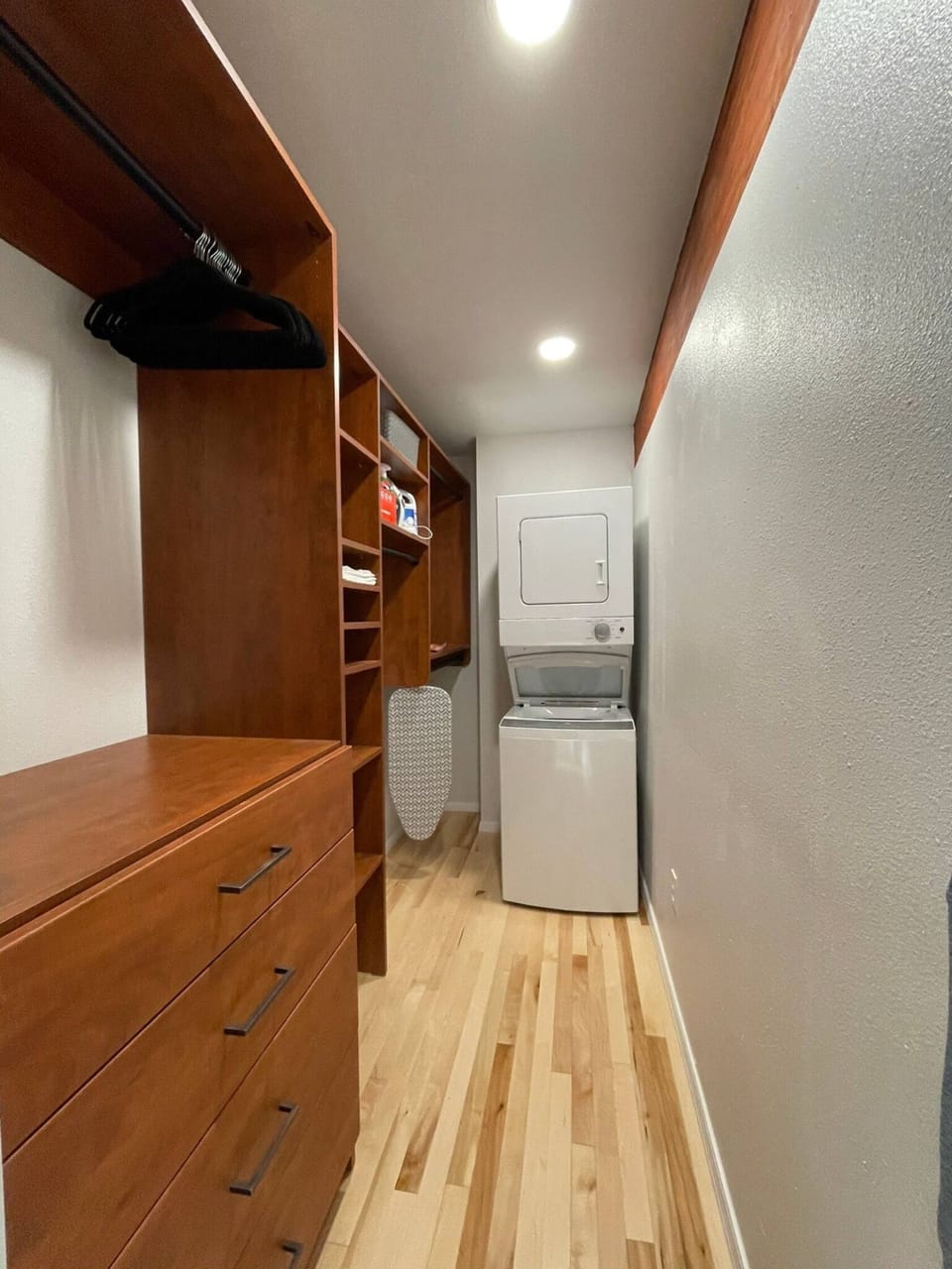 Small Laundry off of Master