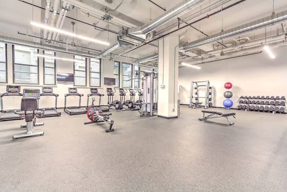 24-hour fitness center