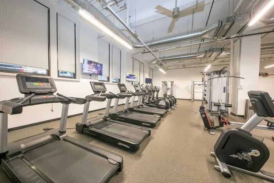 24-hour fitness center