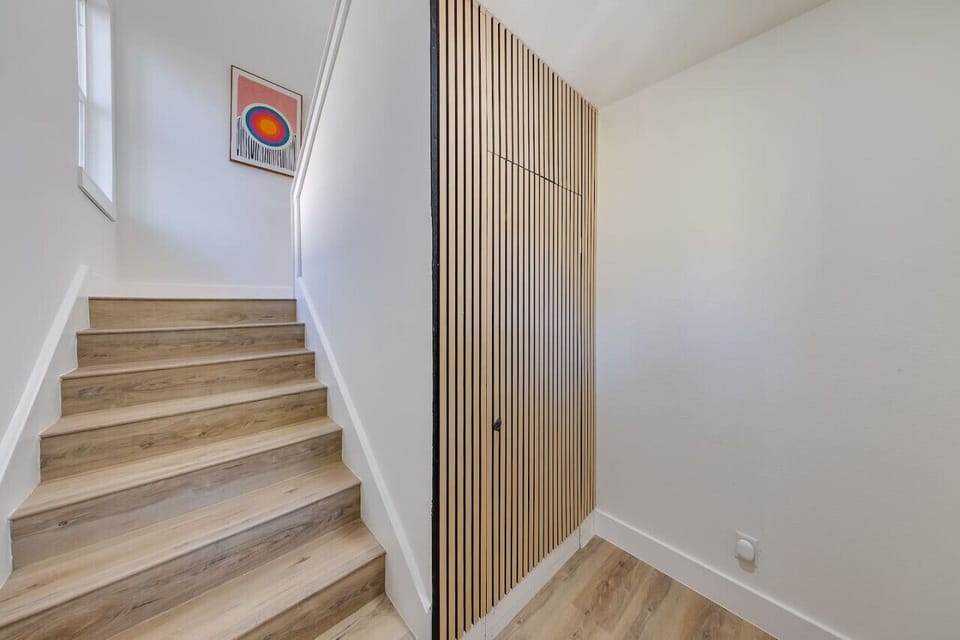 Entrance Stairways: Elegant and sturdy stairs guiding you up to the main entrance.