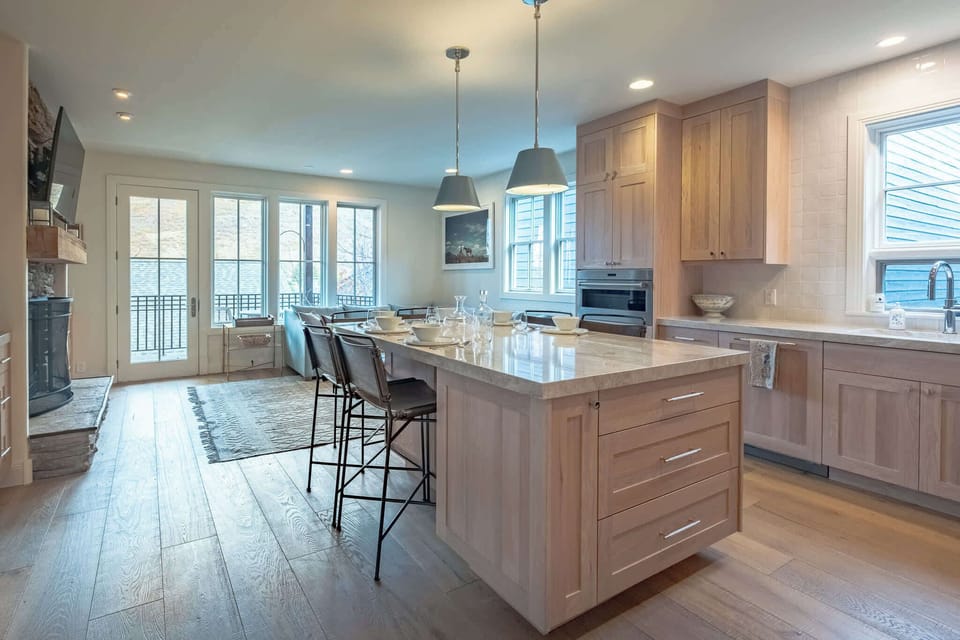 Open Concept Living Room and Kitchen