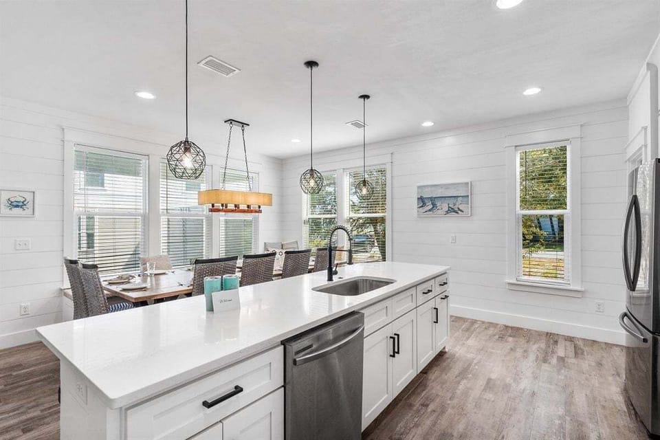 Fully equipped for cooking, entertaining, and gathering