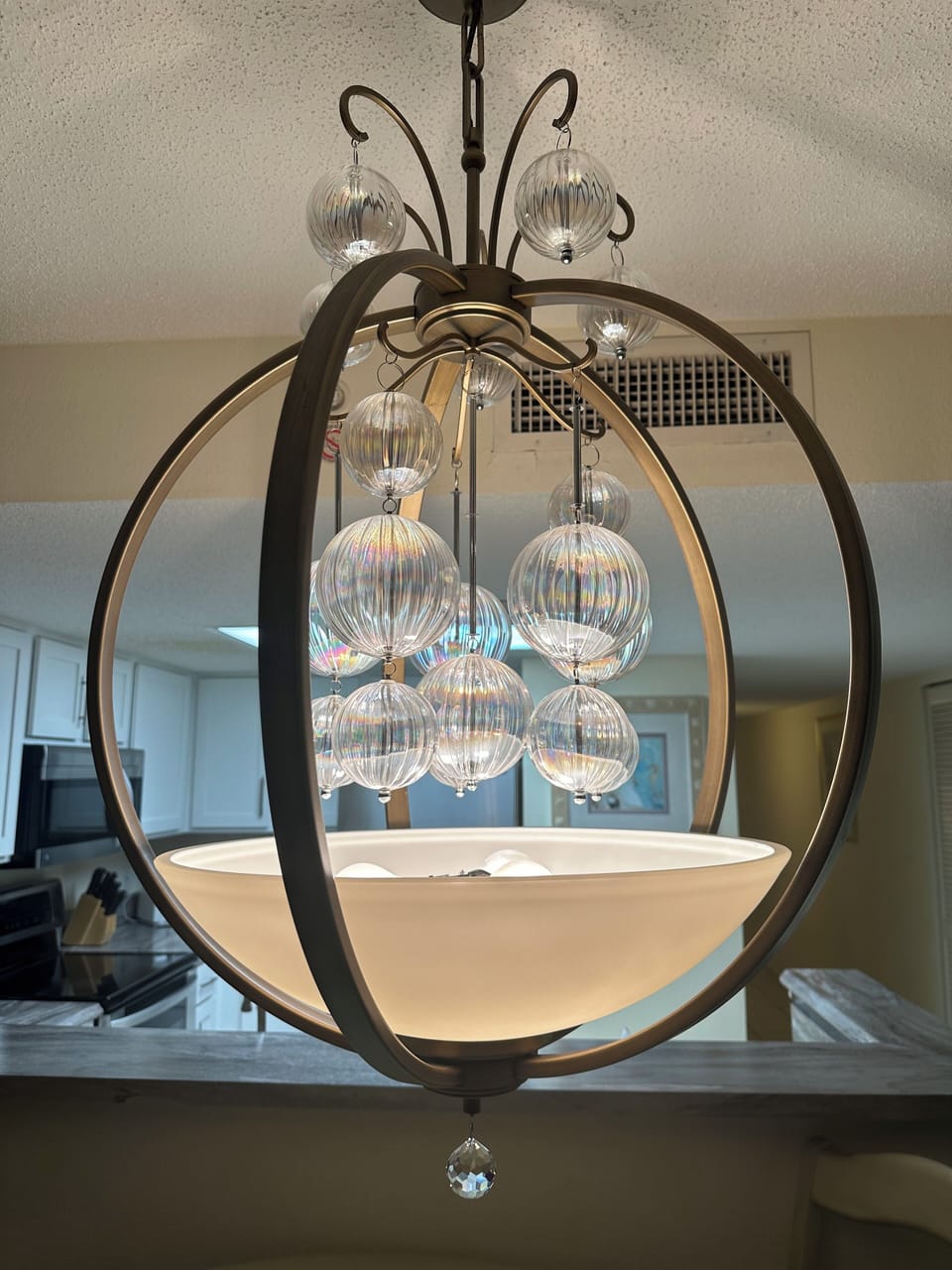 Living room chandelier