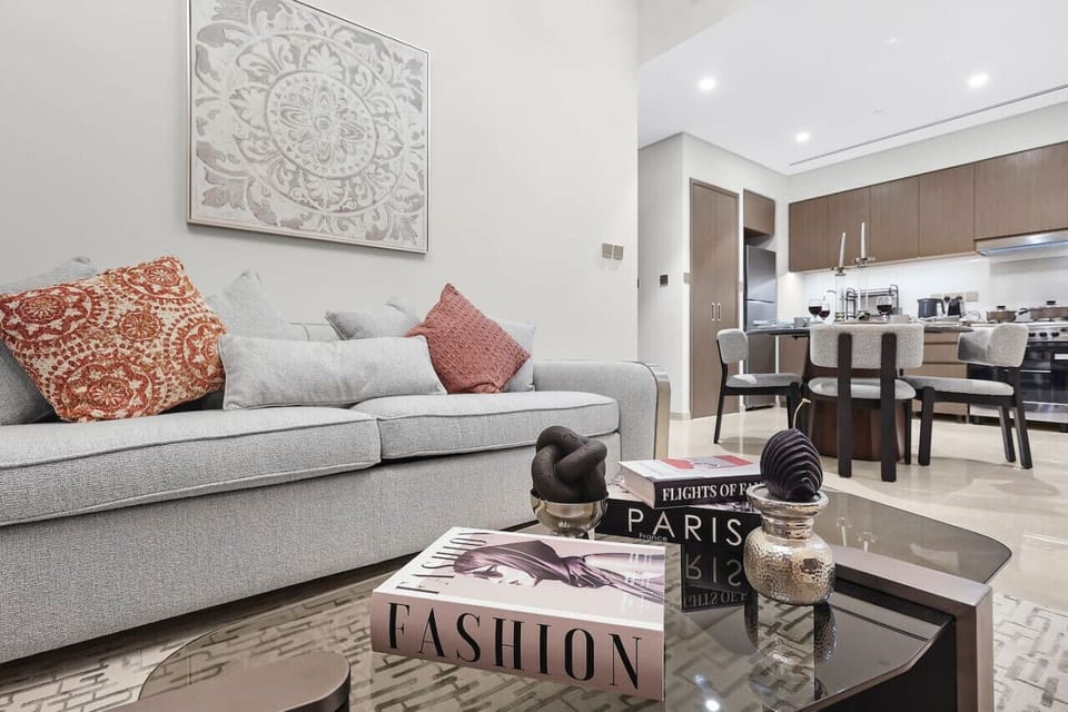 Living Room: Trendy decor meets modern living in this stylish space, perfect for relaxation!