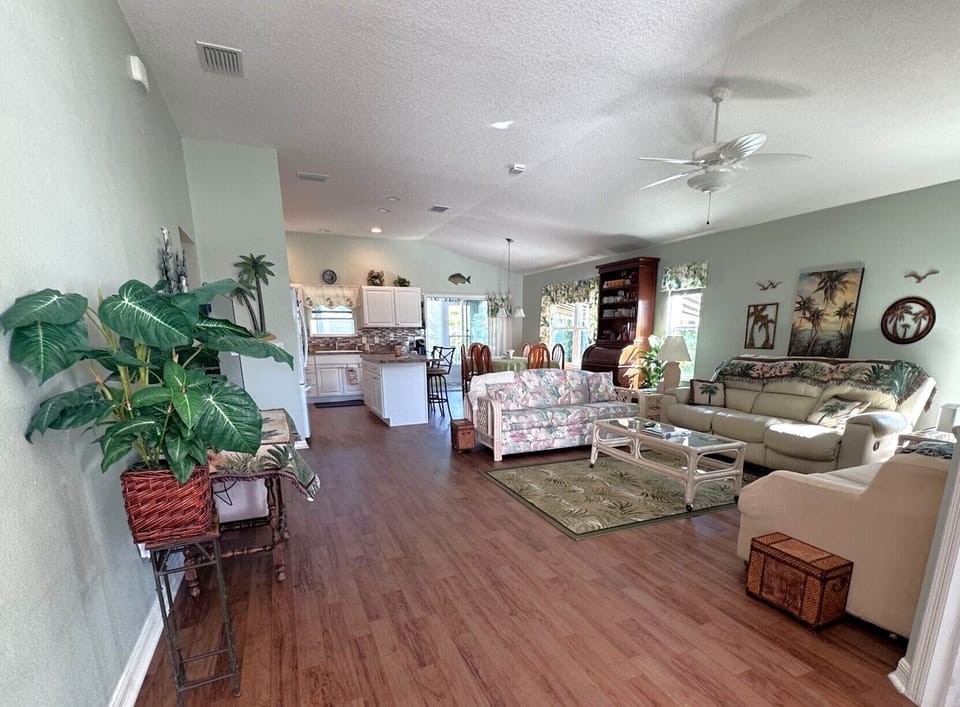 Open Concept - Living Room/Dining/Kitchen