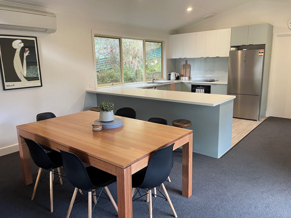 Freshly renovated kitchen.