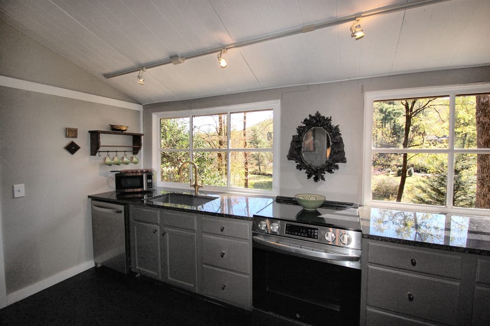 Kitchen with dishwasher & Microwave