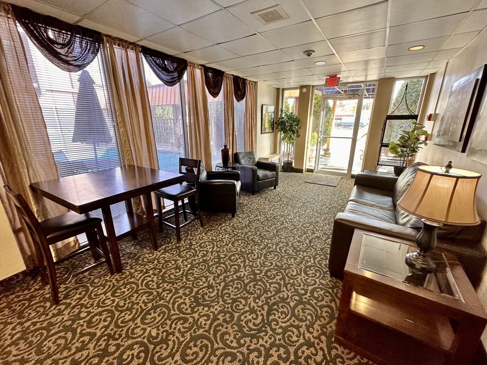 Lobby sitting area