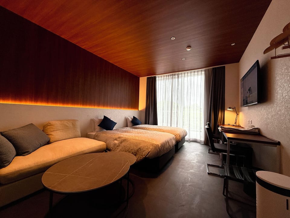 Deluxe Twin Room | Down comforters, desk, laptop workspace, WiFi (free)