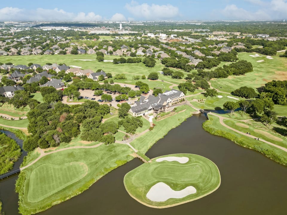 A picturesque view of the area surrounding the home