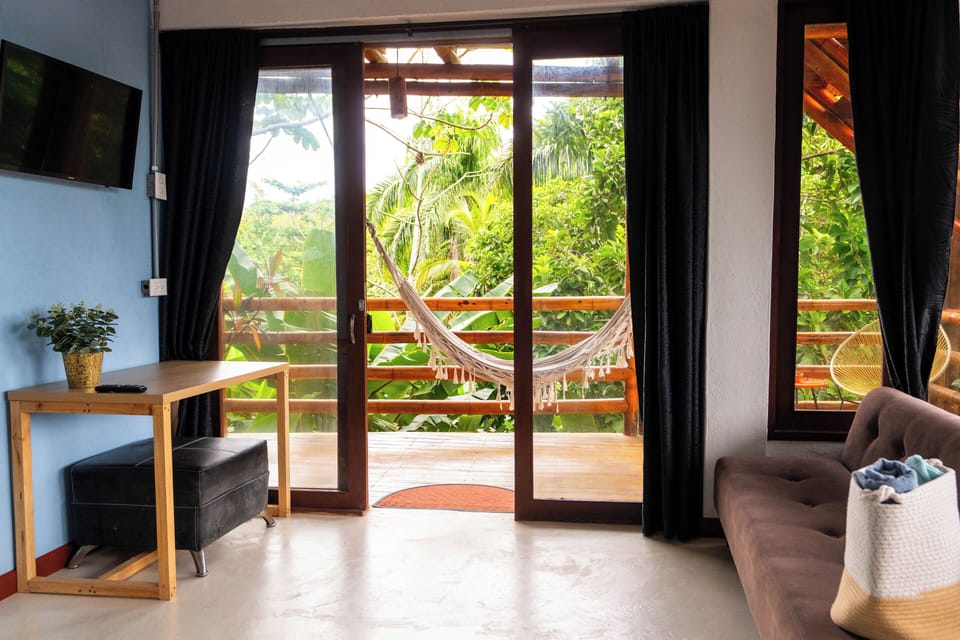 Classic Double Room, 1 Double Bed with Sofa bed, Private Bathroom | Desk, laptop workspace, soundproofing, WiFi (free)