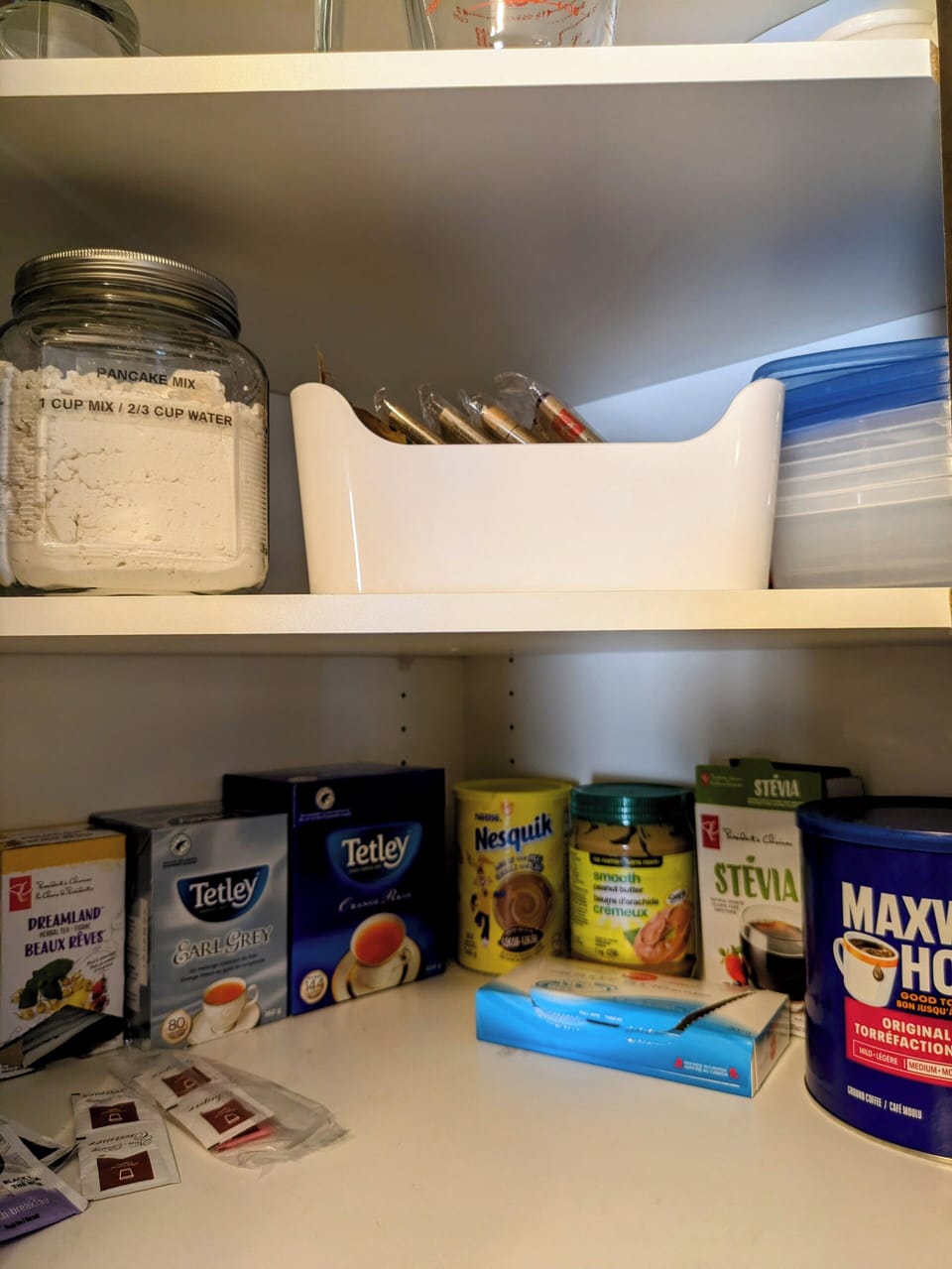 Condiments and tea