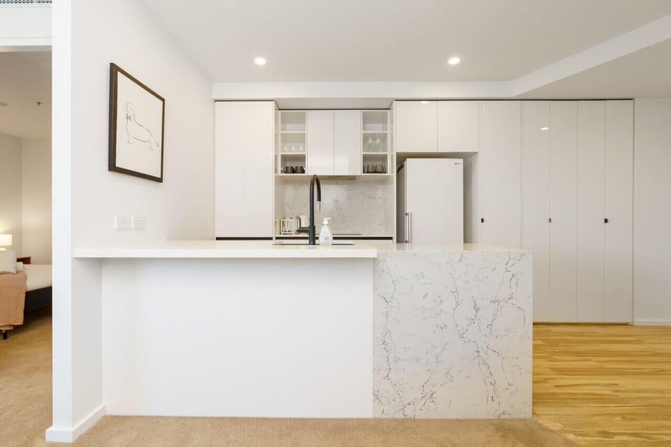 Well-appointed kitchen with all the necessary amenities for a convenient cooking experience.