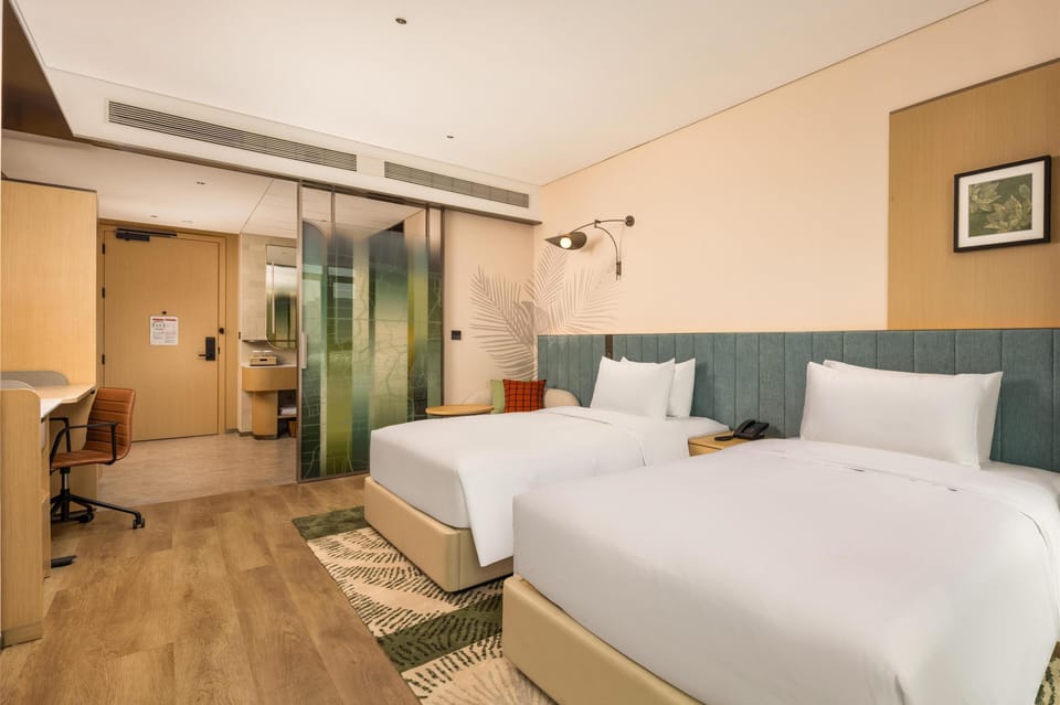 Superior Room, 2 Twin Beds | Down comforters, pillowtop beds, laptop workspace, blackout drapes