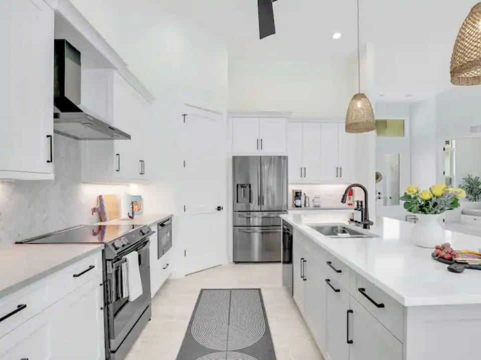 Prepare sus mejores recetas en complicidad de una cocina completamente equipada