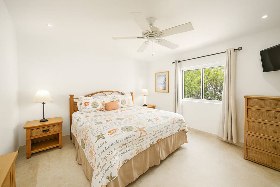Coastal-Inspired Bedroom with Natural Light