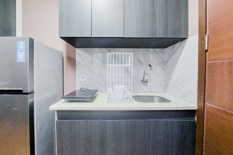 Deluxe Studio | Private kitchen | Fridge, stovetop, rice cooker