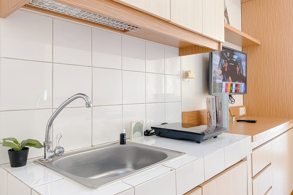 Deluxe Studio | Private kitchen | Fridge, stovetop, rice cooker